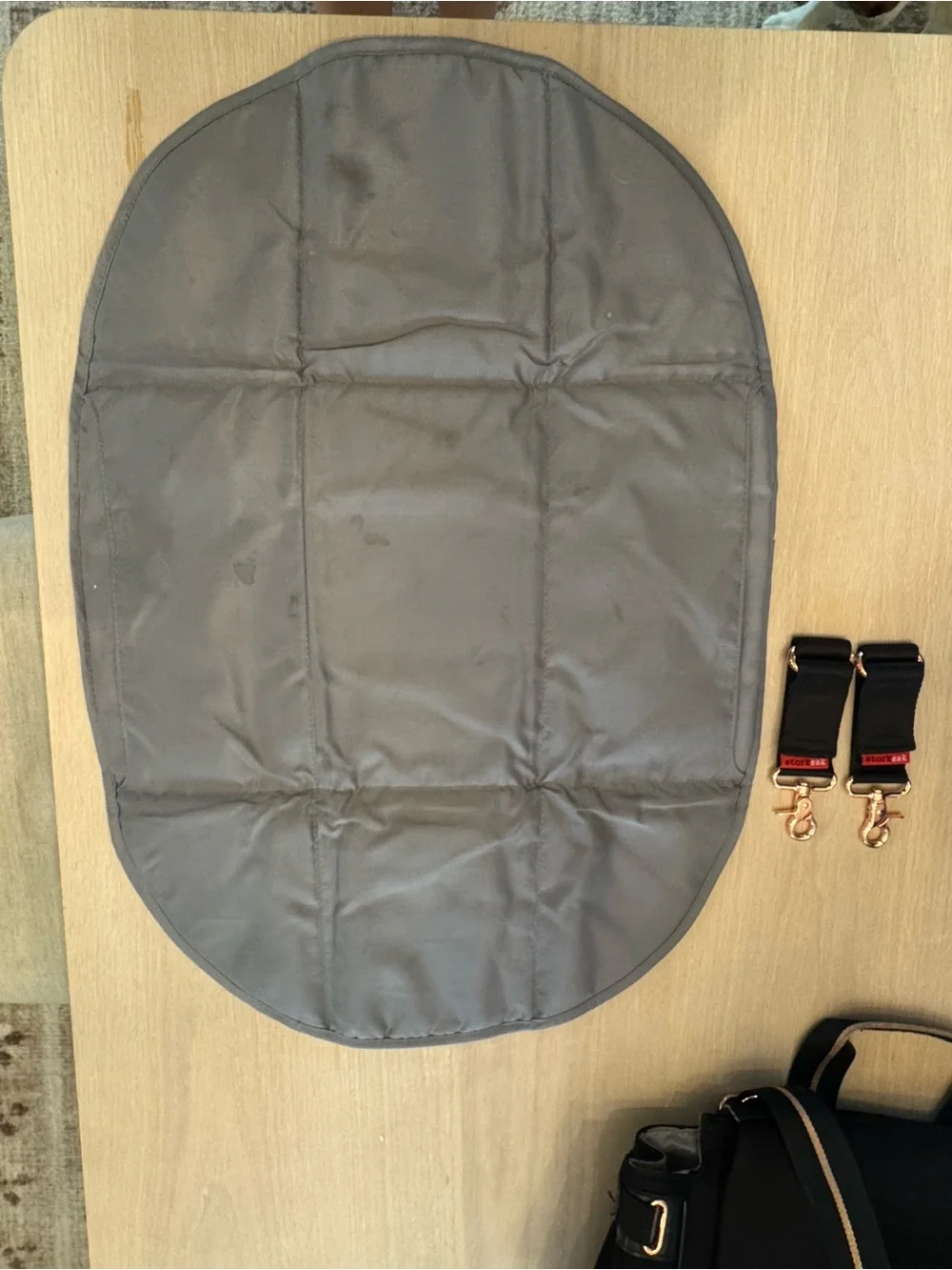 Storksak stylish black